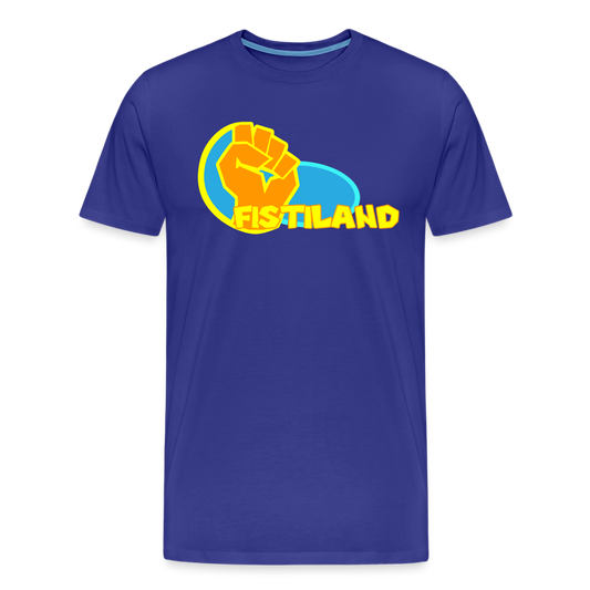 T-shirt Homme Bleu FISTILAND Logo Classic - bleu roi