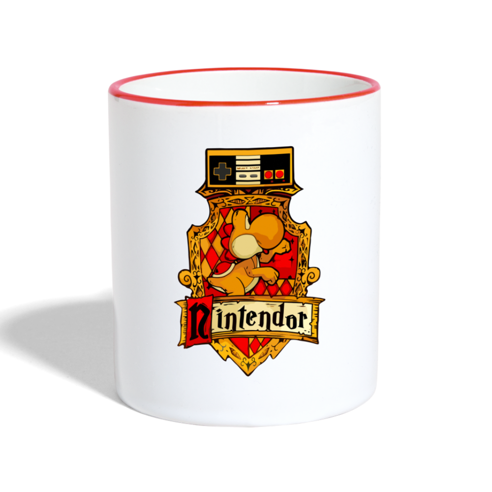 Mug Blanc Et Rouge NINTENDOR - blanc/rouge