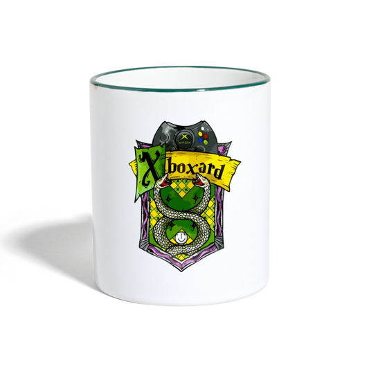 Mug Blanc Et Vert  XBOXARD - blanc/vert foncé