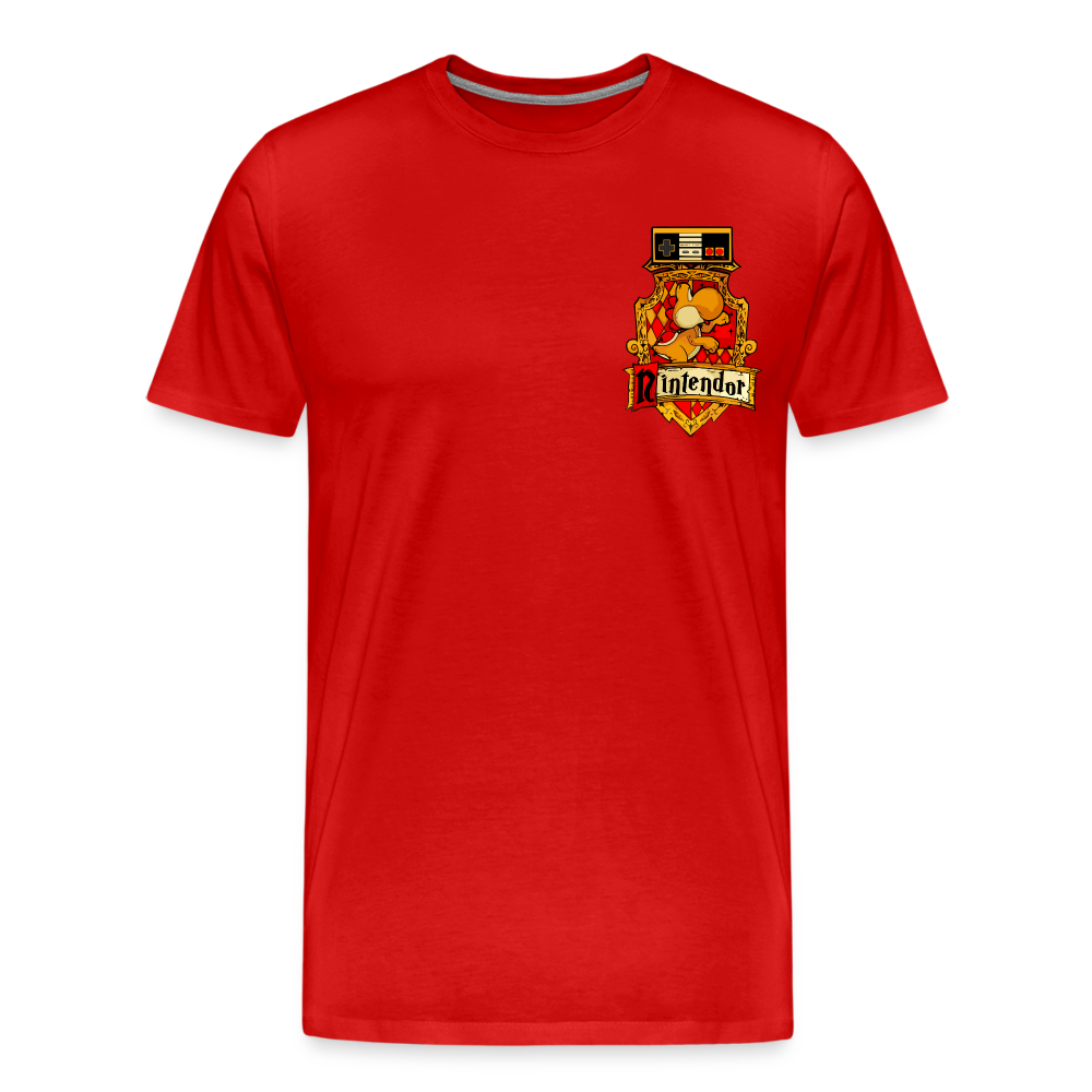 T-shirt Homme Rouge NINTENDOR Mini - rouge