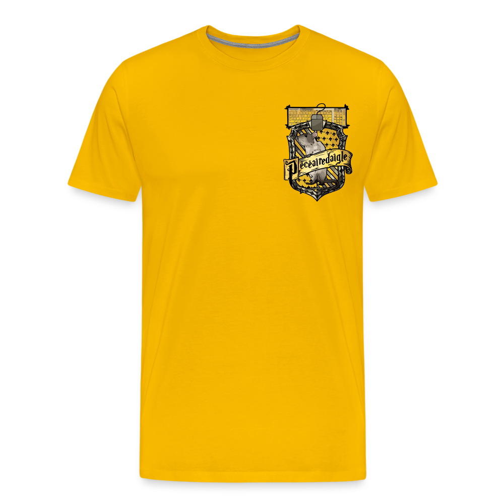 T-shirt Homme Jaune PECEAIREDAIGLE Mini - jaune soleil