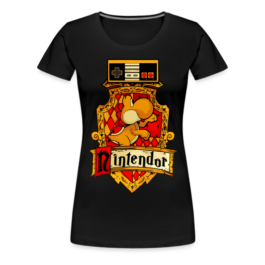 T-shirt Femme Noir NINTENDOR - Big Logo - noir