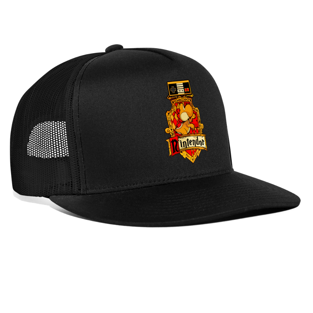 Casquette Trucker Noire NINTENDOR - noir/noir