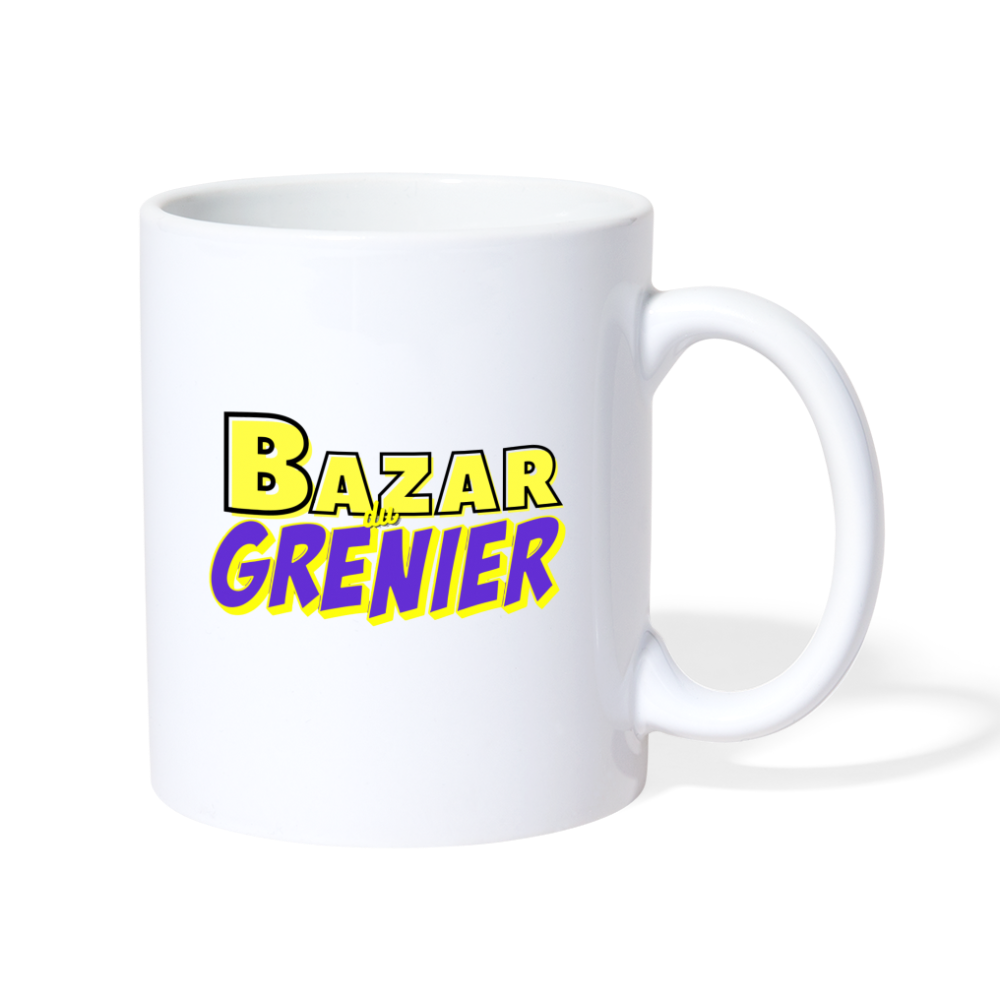 Mug Blanc Bazar Du Grenier - blanc