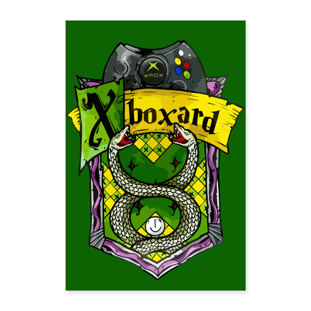 Poster XBOXARD 60 X 90 cm - blanc