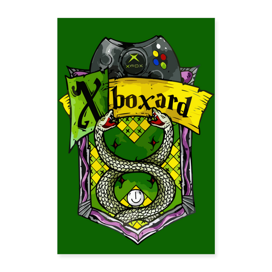 Poster XBOXARD 60 X 90 cm - blanc