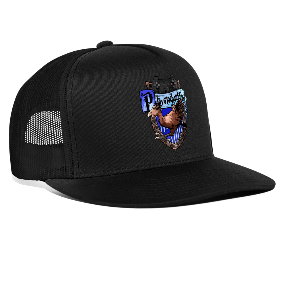 Casquette Trucker Noire PLAYSTACHOUFFLE - noir/noir