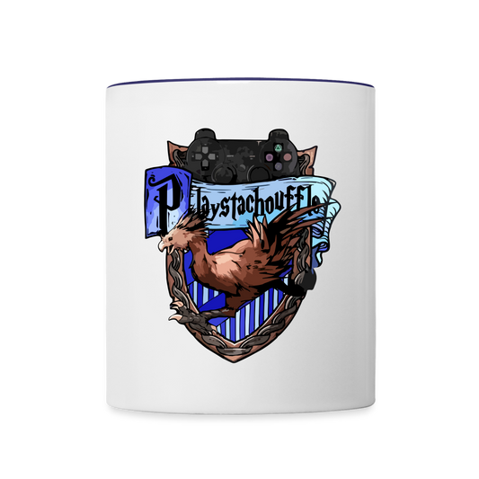 Mug Blanc Et Bleu PLAYSTACHOUFFLE - blanc/bleu cobalt